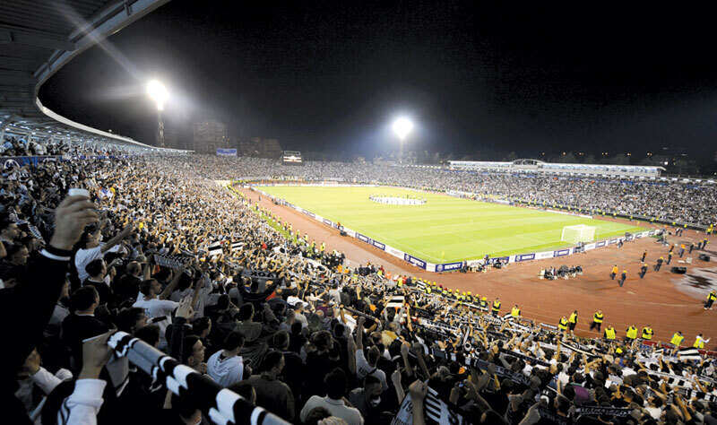 Partizan Belgrade stadium